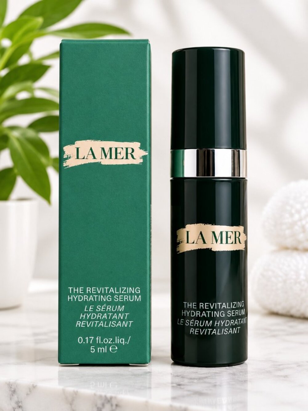 La Mer The Revitalizing Hydrating Serum- Travel Size 0.17oz / 5ml New in Box
